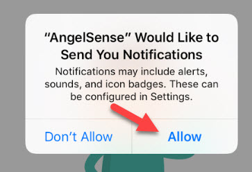 allow mobile notifications